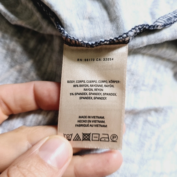 Anthro. Deletta Cold Shoulder Blouse - Picture 8 of 9